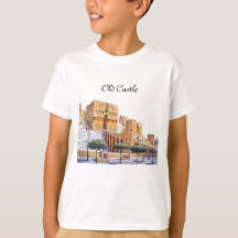 古い城アレッポTシャツ