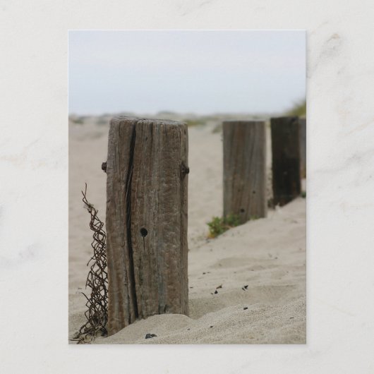 古い塀ポーランド人 ポストカード (正面)