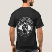 古い塩のベーカリーの黒人男性のTシャツ Tシャツ (裏面)