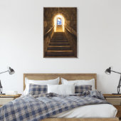 古い塩鉱山にトンネルを通す キャンバスプリント (インサイチュ (寝室))