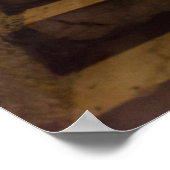 古い塩鉱山にトンネルを通す ポスター (角)