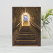 古い塩鉱山に入る サンキューカード (スタンド正面)