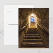 古い塩鉱山に入る ポストカード (正面/裏面)