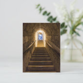 古い塩鉱山に入る ポストカード (スタンド正面)