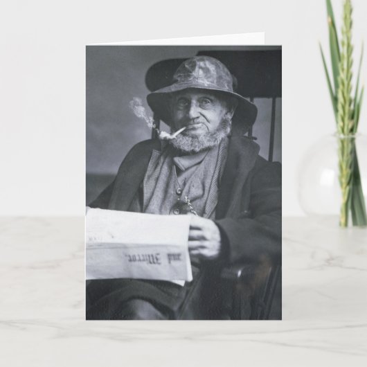 古い塩 カード (正面)