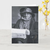 古い塩 カード (黄色い花)