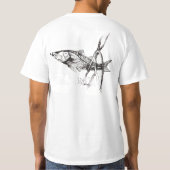 古い塩Co. (軽蔑のしぐさ)によるスケッチのコレクション Tシャツ (裏面)