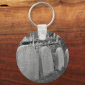 古い墓石 キーホルダー (正面)
