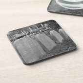 古い墓石 コースター (左側)