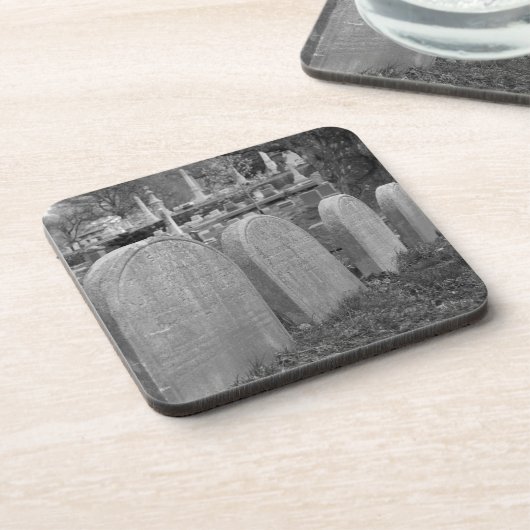 古い墓石 コースター (左側)