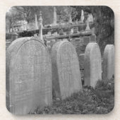 古い墓石 コースター (正面)