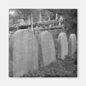 古い墓石 マグネット (正面)