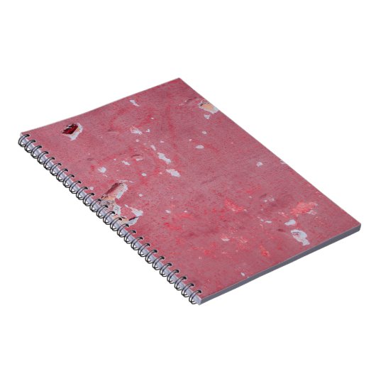 古い壁の傷やクラックのテクスチャ ノートブック (右側)