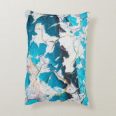 古い壁グランジ質感と後方地震 アクセントクッション (裏面(縦))