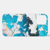 古い壁グランジ質感と後方地震 Case-Mate iPhoneケース (裏面 (横))