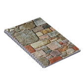 古い壁バナーくもの巣ヘッダーモルタル ノートブック (右側)