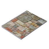 古い壁バナーくもの巣ヘッダーモルタル ノートブック (左側)