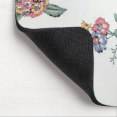 古い壁ファッションド紙 マウスパッド (コーナー)