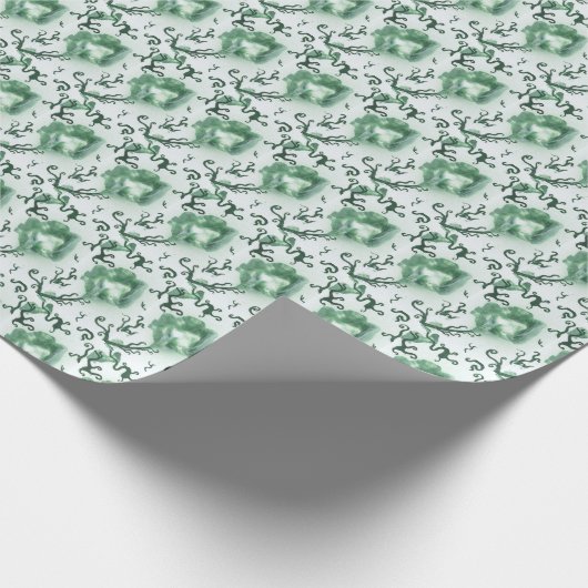 古い壁ファッションド紙 ラッピングペーパー (角)