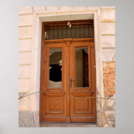 古い壊れたドア、失った場所 ポスター