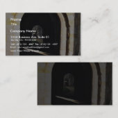 古い大修道院のゲート 名刺 (正面/裏面)