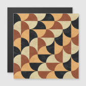 古い大理石の床、幾何学的なシームレスなテクスチャ。 (正面/裏面)