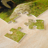 古い大砲グアム。 ジグソーパズル (側面)