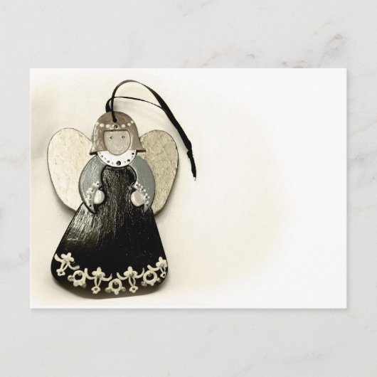古い天使 ポストカード (正面)