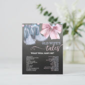 古い妻の物語カウボーイジェンダーの明らかにのためのゲーム。 (スタンド正面)