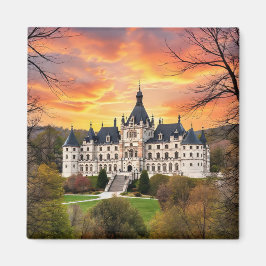 古い威厳のある城 マグネット