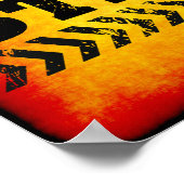 古い学力 ポスター (角)