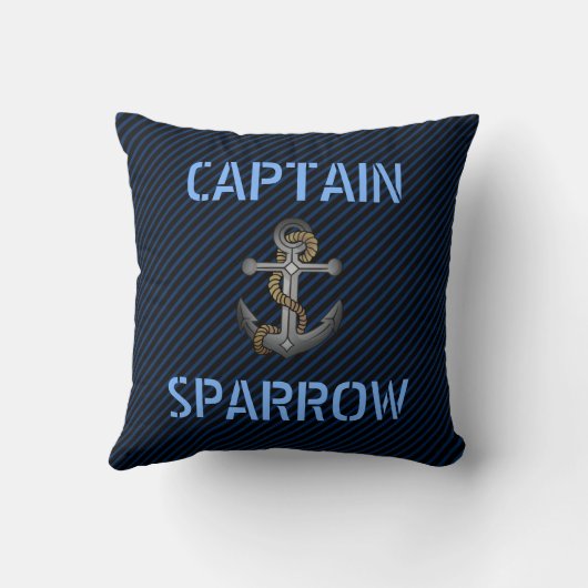 古い学校のいかりのタトゥー航海のをテーマ クッション (裏面)