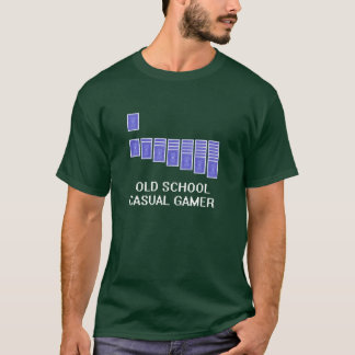 古い学校のカジュアルなゲーマー Tシャツ
