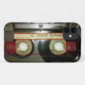 古い学校のカセットテープ Case-Mate iPhoneケース (裏面(横))