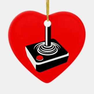 古い学校のゲーム好き セラミックオーナメント