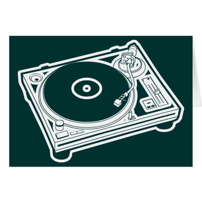 古い学校のターンテーブル (正面横)