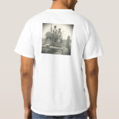 古い学校のトラクター Tシャツ (裏面)