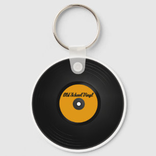 古い学校のビニールのkeychain キーホルダー