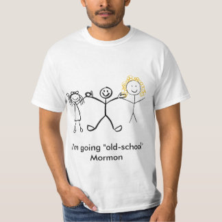 古い学校のモルモン教徒 Tシャツ