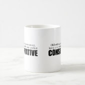 古い学校の保守主義者 コーヒーマグカップ (中央)