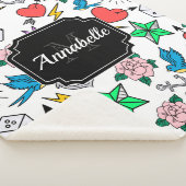 古い学校の入れ墨 シェルパブランケット (3/4)