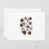 古い学校の入れ墨 ポストカード (正面/裏面)