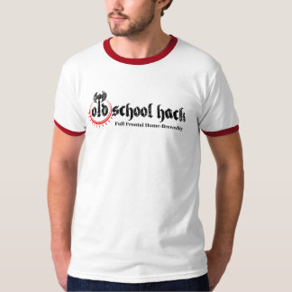 古い学校の刻み目のTシャツ Tシャツ