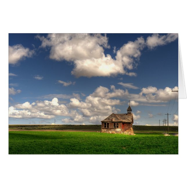 古い学校の家、Govan WA (正面横)