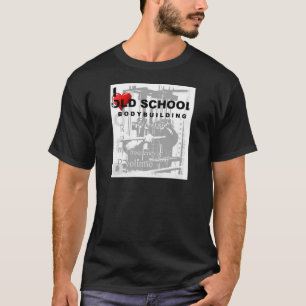 古い学校の建物のスポーツポップ・アートのアート Tシャツ