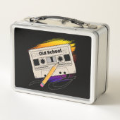 古い学校の思い出 メタルランチボックス (裏面)