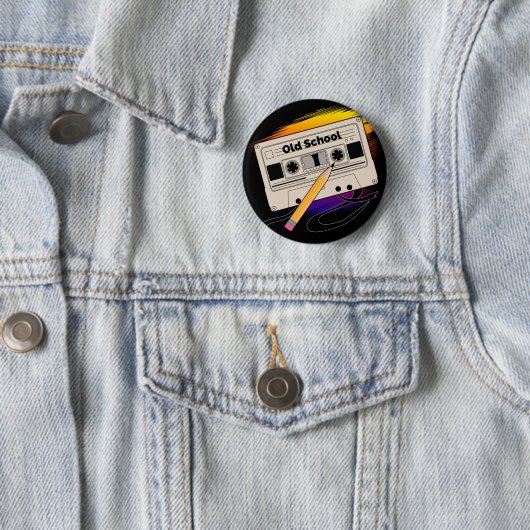 古い学校の思い出 缶バッジ (インサイチュ)