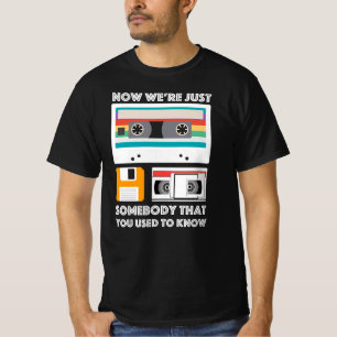 古い学校の技術の小道具の恋人- VHSのため、カセット Tシャツ