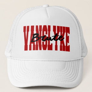 古い学校の粗暴なVanSlykeのトラック運転手の帽子 キャップ