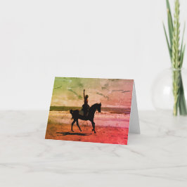 古い学校の紙のカードがぼろ サンキューカード